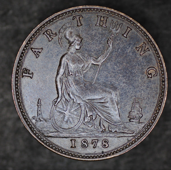 Victoria. Farthing. 1878