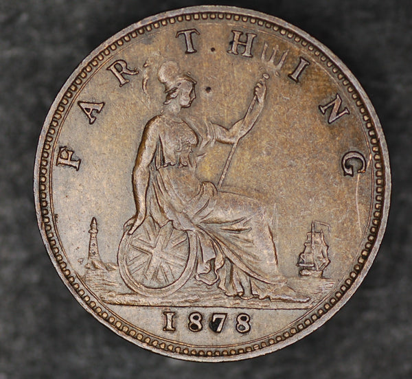 Victoria. Farthing. 1878