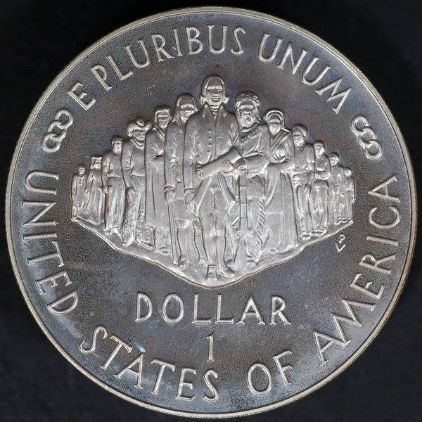 USA. Silver proof commemorative dollar. 1987