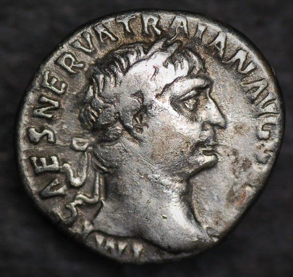 Trajan. Denarius. AD98-117. Pax