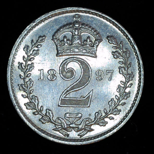 Victoria. Maundy Two Pence. 1897