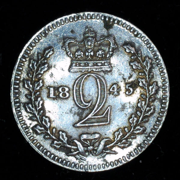 Victoria. Maundy Two Pence. 1845