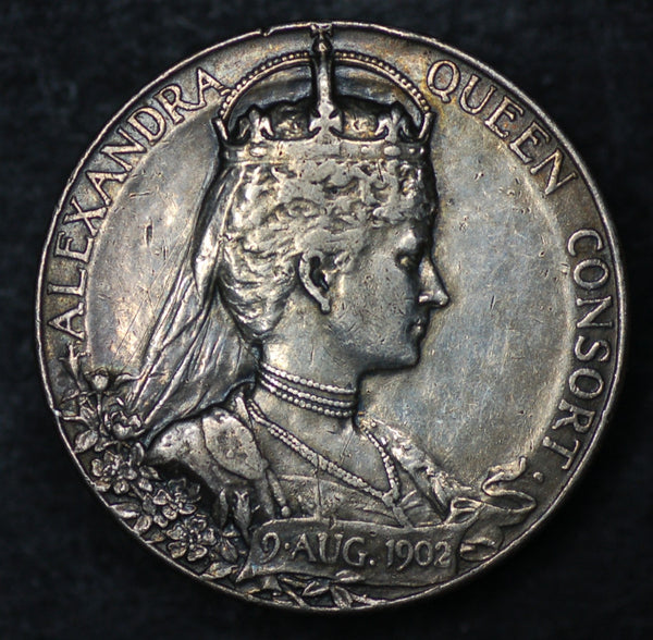 Edward VII. Coronation medal. 1902