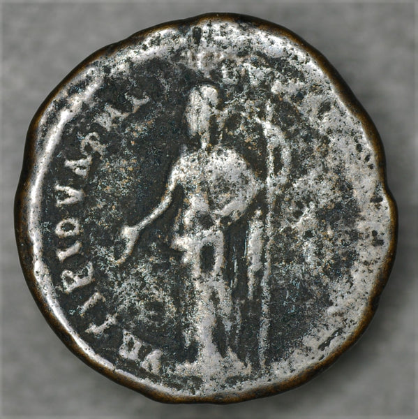 Severus Alexander and Julia Mamea. AE26mm