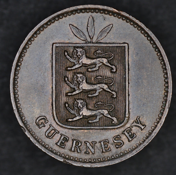Guernsey 4 Doubles 1885 H