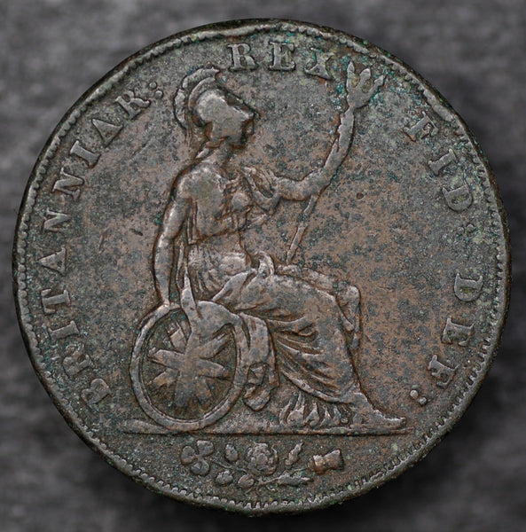 George IV. Halfpenny. 1827