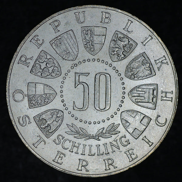 Austria. 50 Schilling. 1964. Winter Olyimpics.