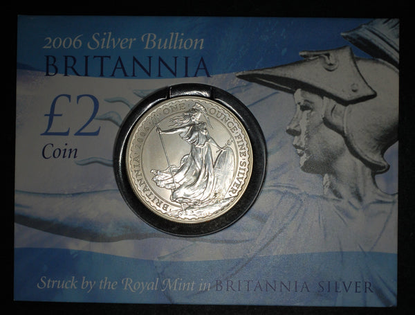 Elizabeth II.  1 ounce  Britannia. 2006.