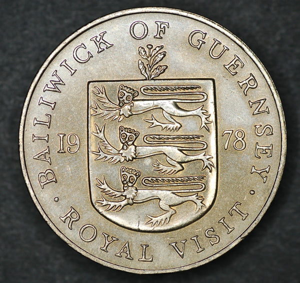 Guernsey. 25 pence. 1978
