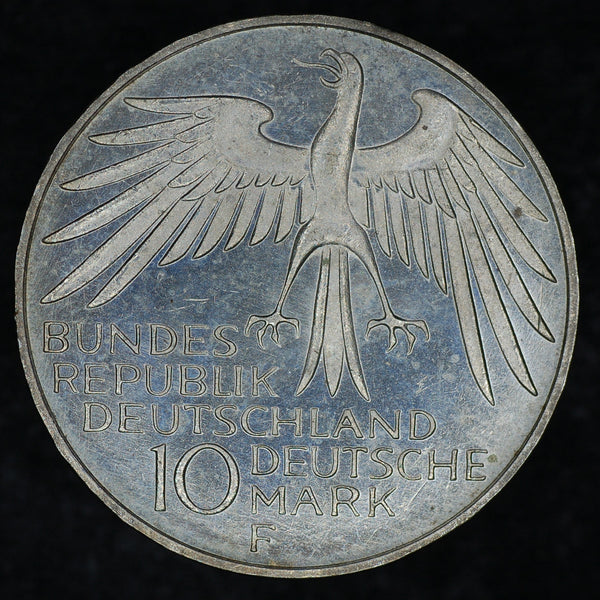 Germany. 10 Marks. 1972F