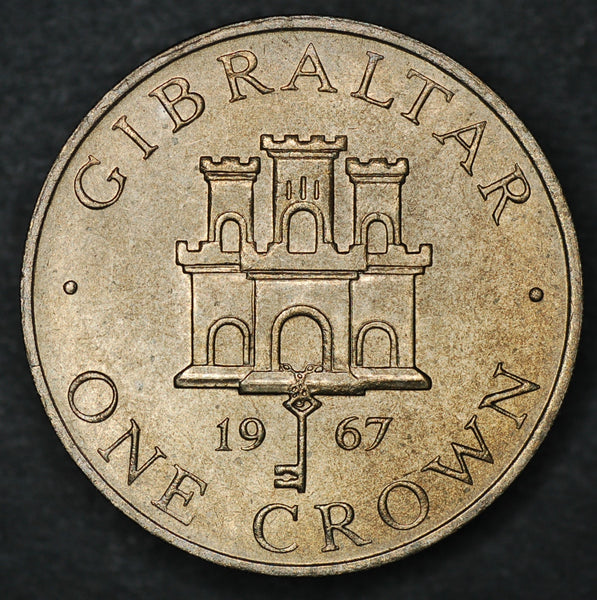 Gibraltar. Crown. 1967