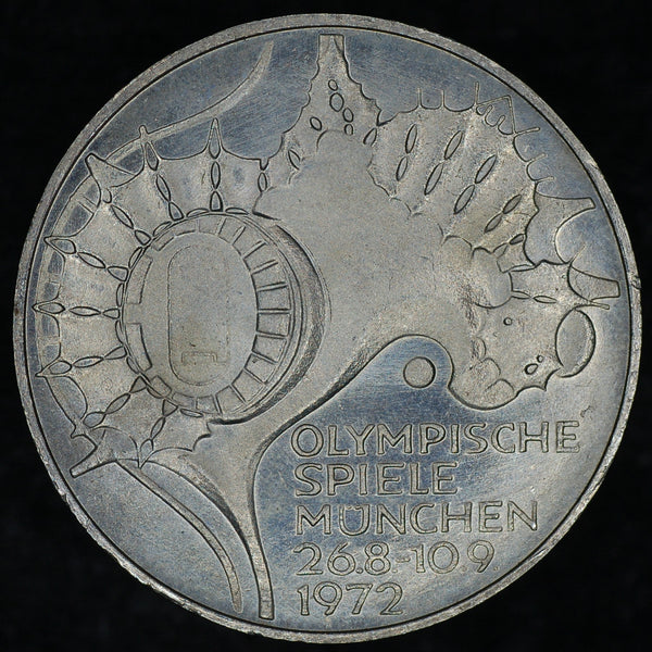 Germany. 10 Marks. 1972F