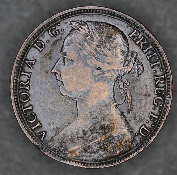 Victoria. Penny. 1892