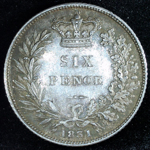 William IV. Sixpence. 1831