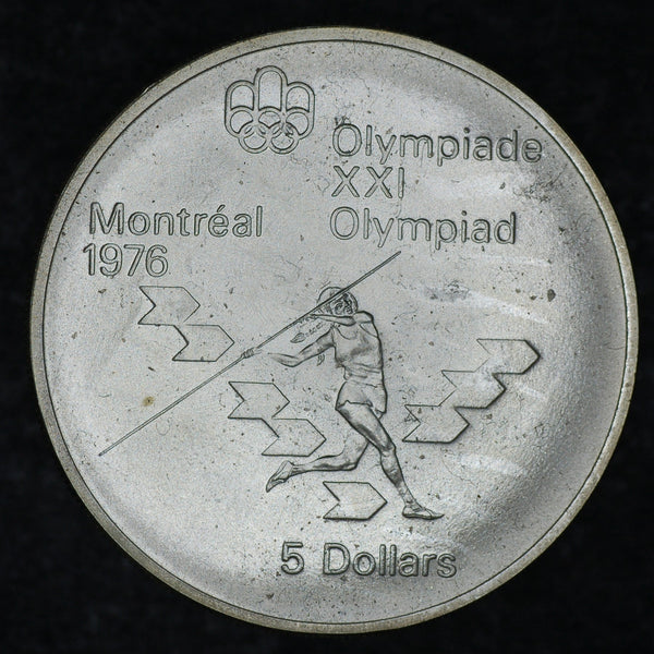 Canada. 5 Dollars. 1975