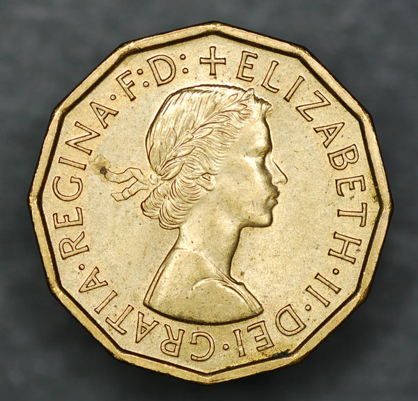 Elizabeth II. Threepence. 1960