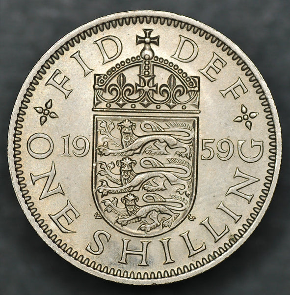 Elizabeth II. Shilling. 1959. (English version)