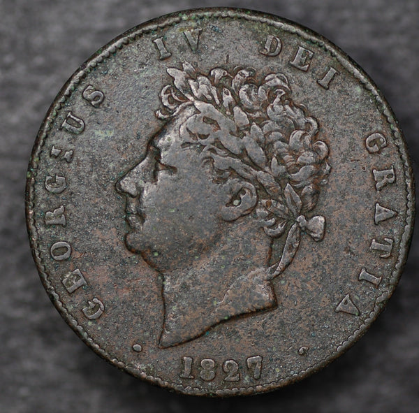 George IV. Halfpenny. 1827