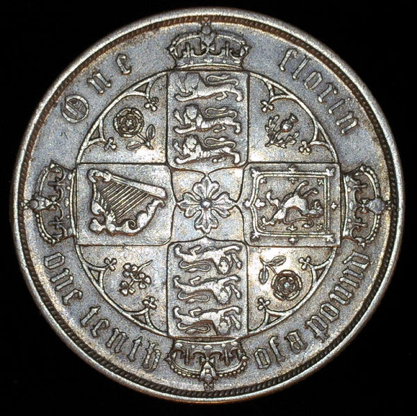 Victoria. Florin. 1883