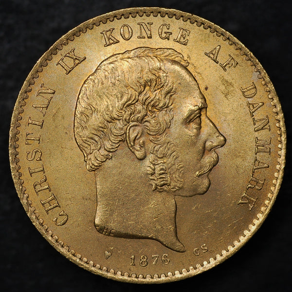 Denmark. 20 Kroner. 1876