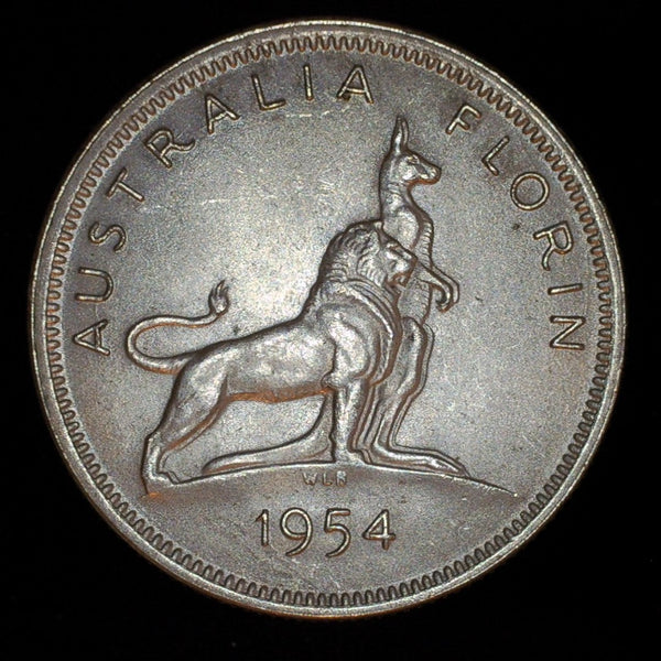 Australia. Florin. 1954