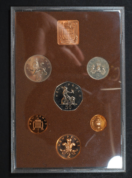 Royal Mint. UK proof set. 1974