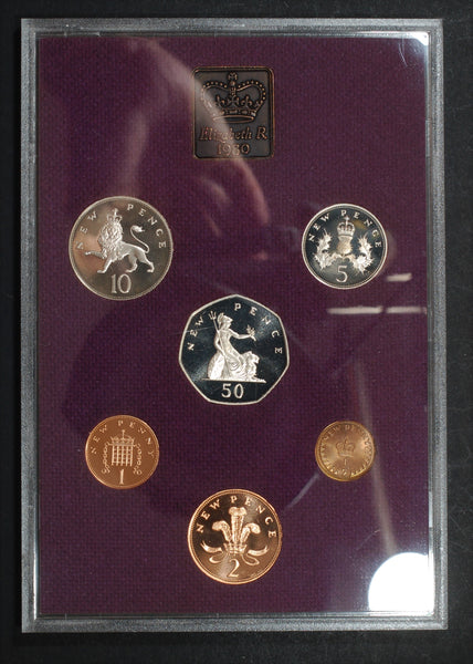 Royal Mint. UK proof set. 1980