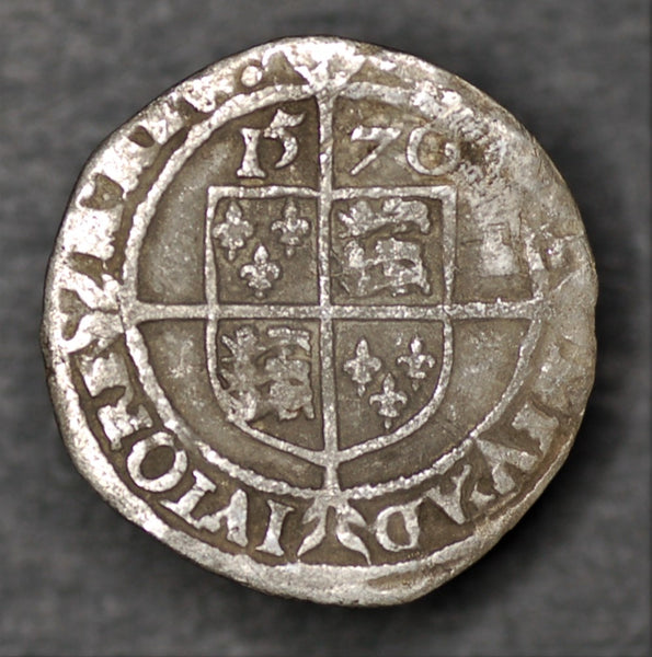 Elizabeth 1. Threepence. 1570