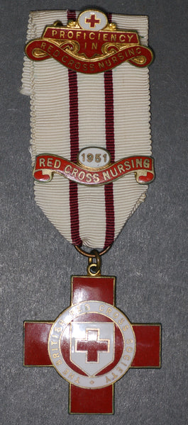 British Red Cross Society medal.