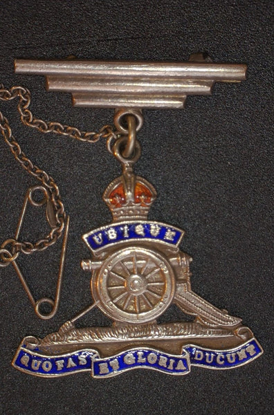 Royal Artillery sweetheart brooch.