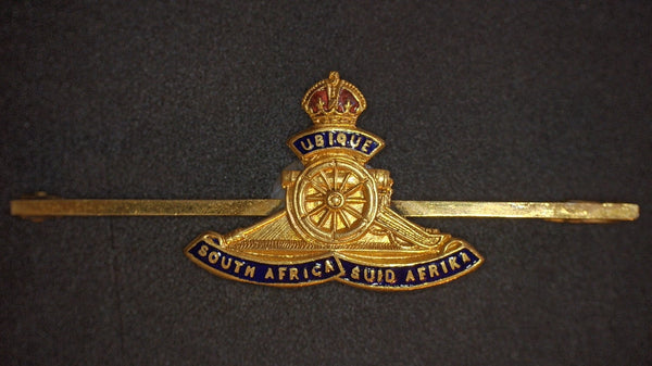 Royal Artillery sweetheart brooch. South Africa.