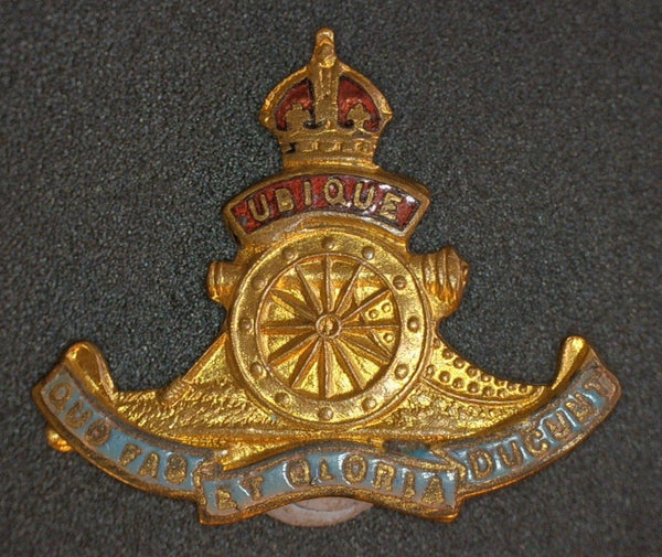 Royal Artillery sweetheart brooch.