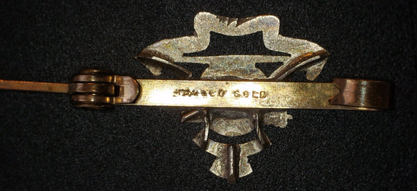 Royal Artillery sweetheart brooch.