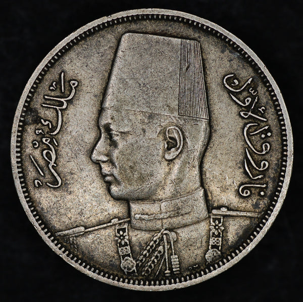 Egypt. 10 Piastres. 1937