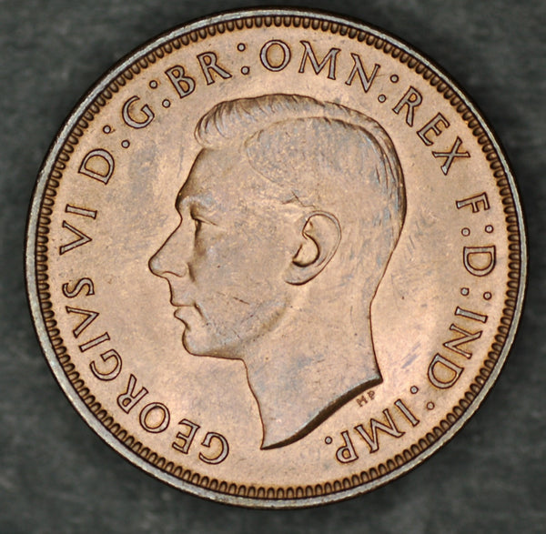 George VI. Penny. 1938