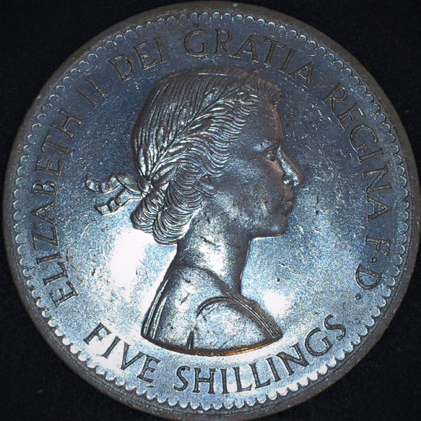 Elizabeth II. Crown. 1960. Polished die.