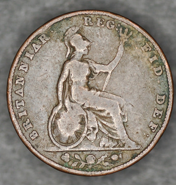 Victoria. Farthing. 1850
