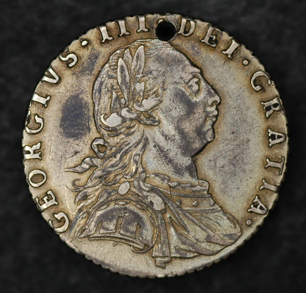 George III. Sixpence. 1787