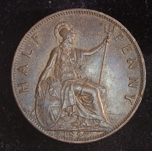 Victoria. Half Penny. 1897