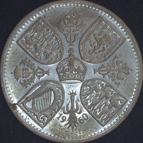 Elizabeth II. Crown. 1960. Polished die.