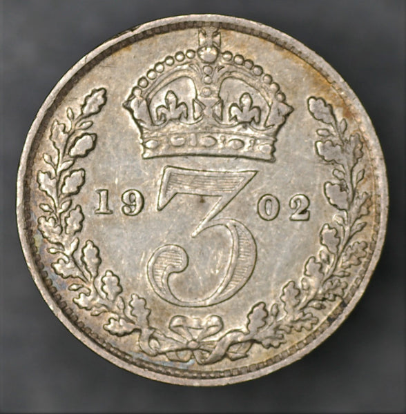 Edward VII. Threepence. 1902