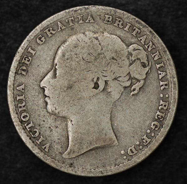 Victoria. Shilling. 1885