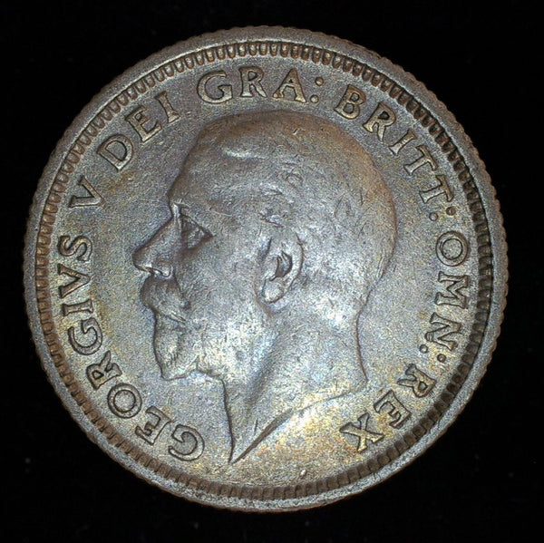 George V. Sixpence. 1926 modified bust. a selection