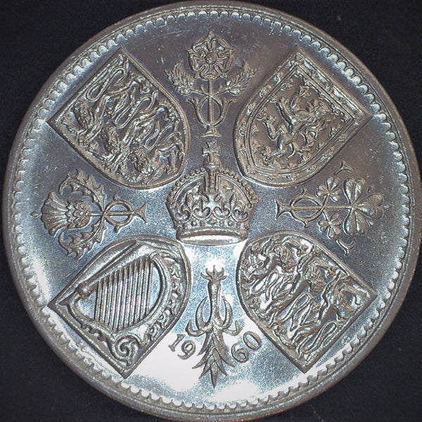 Elizabeth II. Crown. 1960. Polished die.