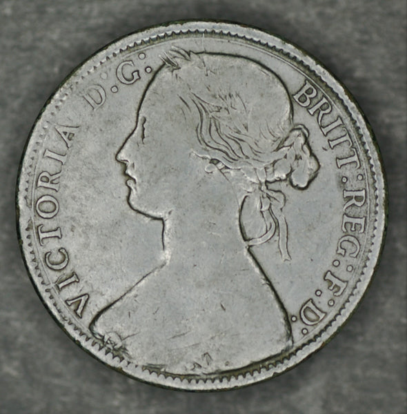 Victoria. Penny. 1866