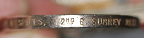 *** RESERVED*** Queens South Africa medal. 7 clasps. Spires. 2nd E Surrey Regt. *** RESERVED***