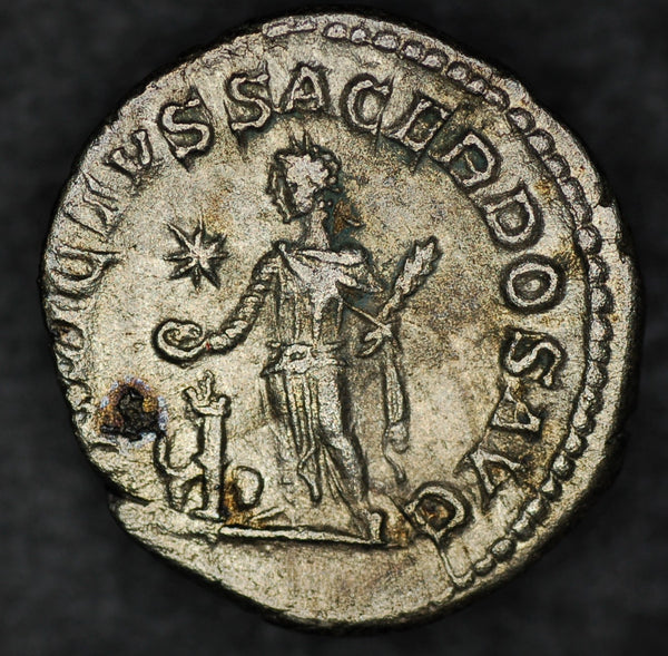 ELAGABALUS (218-222). Denarius.