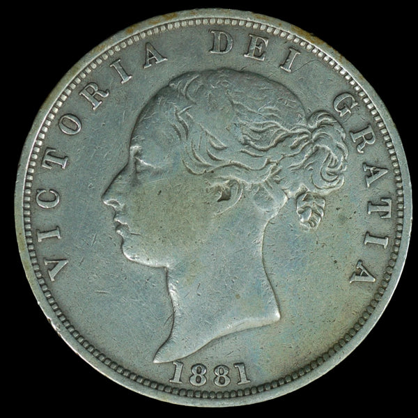 Victoria. Halfcrown. 1881
