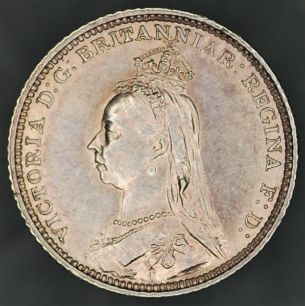 Victoria. Four pence. 1888
