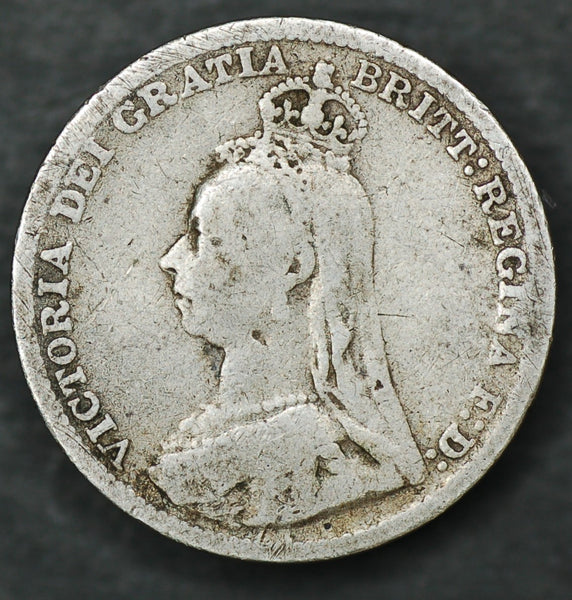 Victoria. Threepence. 1893